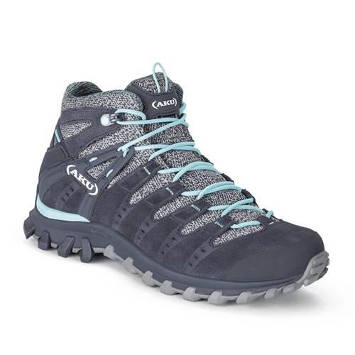Buty damskie Aku Alterra Lite Mid Ws GTX Rozmiar butów (UE): 39,5 / Kolor: szary/niebieski
