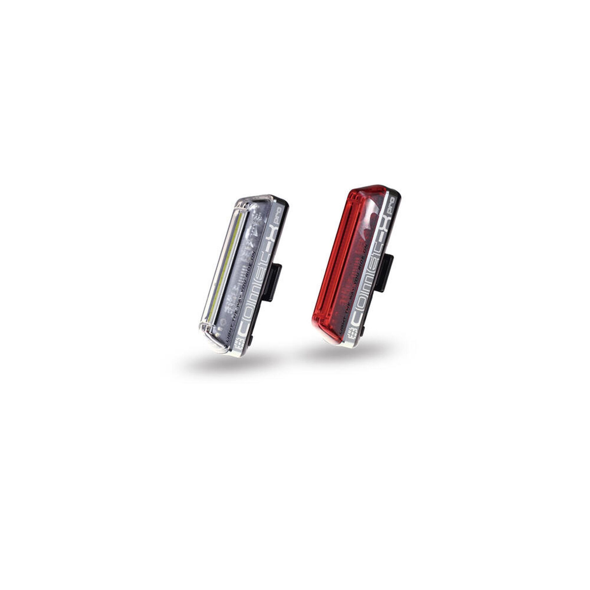 Zestaw oświetlenia rowerowego Moon Comet-X Pro Usb