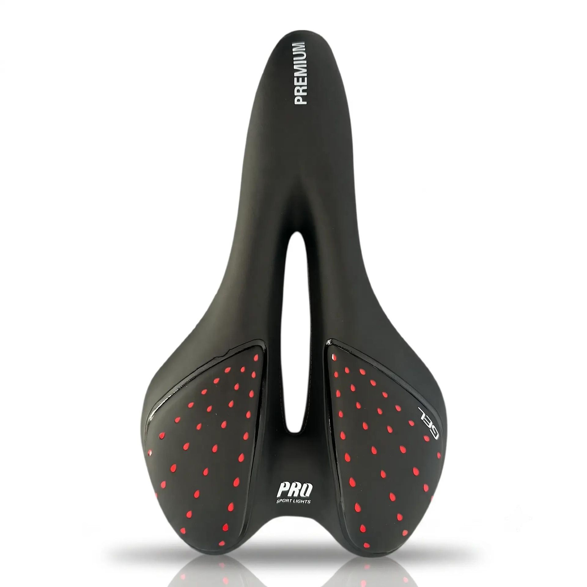 Siodło rowerowe Race damskie/męskie – Premium Royal Gel