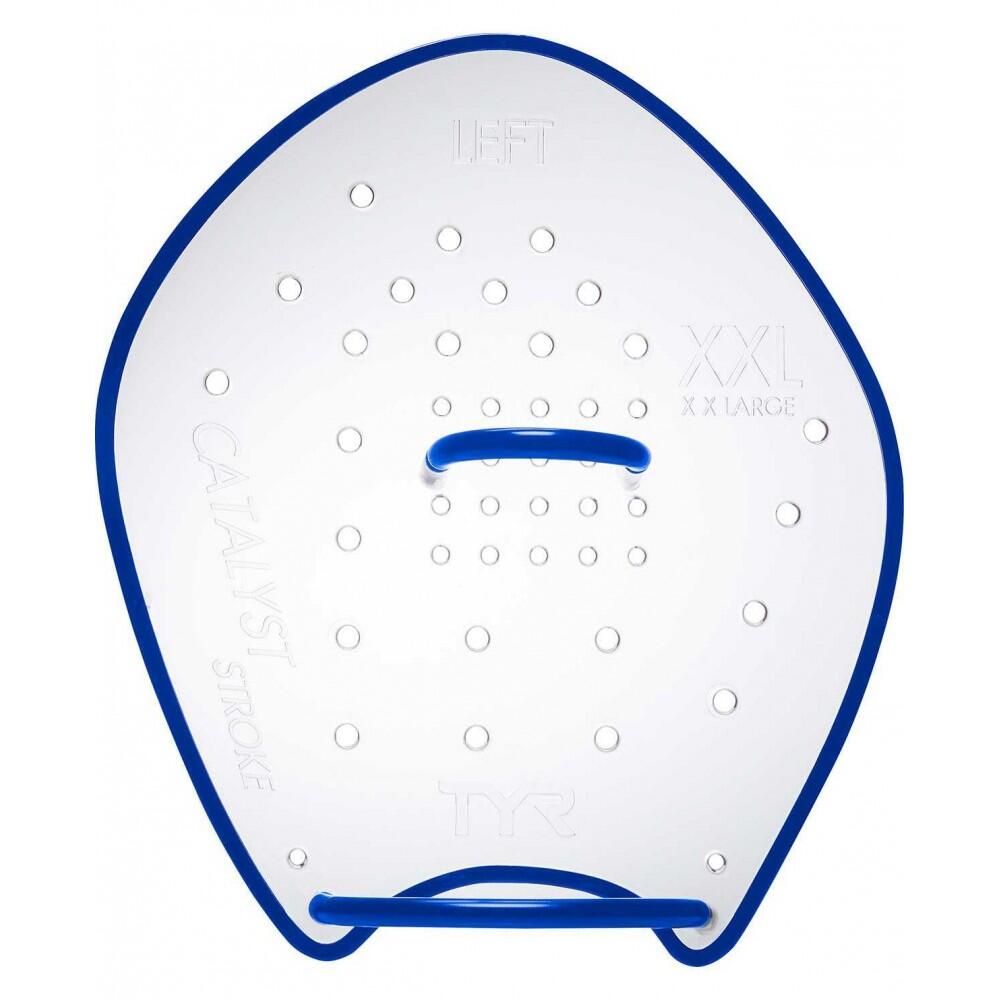 TYR Catalyst Stark Łapki treningowe, navy XXL 2020 Płetwy i sprzęt do pływania LCATSTK101XXL-101-XXL