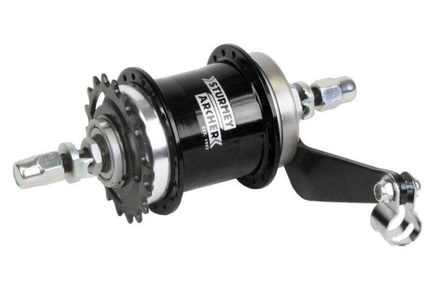 Unbekannt Duomatic S2 °C 2 Speed aluminiowe 32  22T czarna średnica otworu S2C-BLK-32
