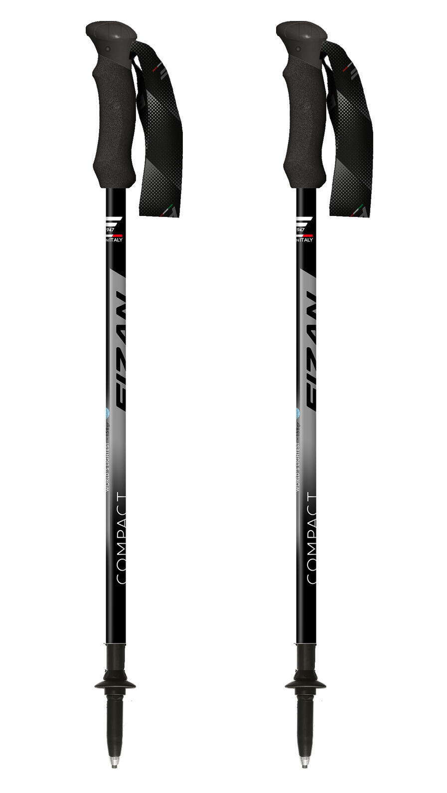 Fizan Compact Kijki trekkingowe black