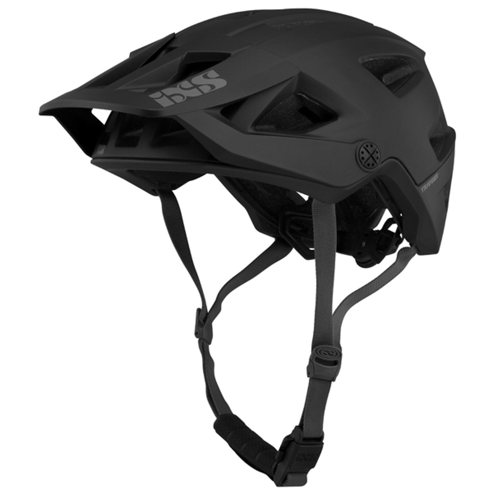 Kask MTB iXS Trigger FF Downhill CzarnyM