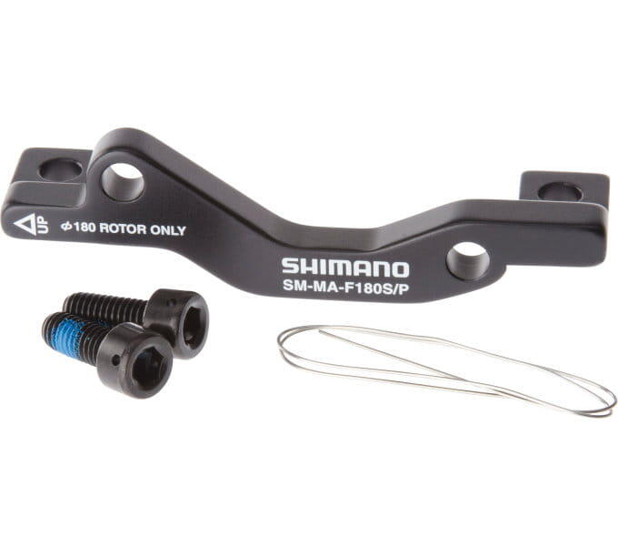 Shimano SM-ma-r203s/S adapter mocowania tarczy hamulcowej 203 MM czarna 2016 adapter mocowania tarczy hamulcowej tylne koło SMMAR203SSA