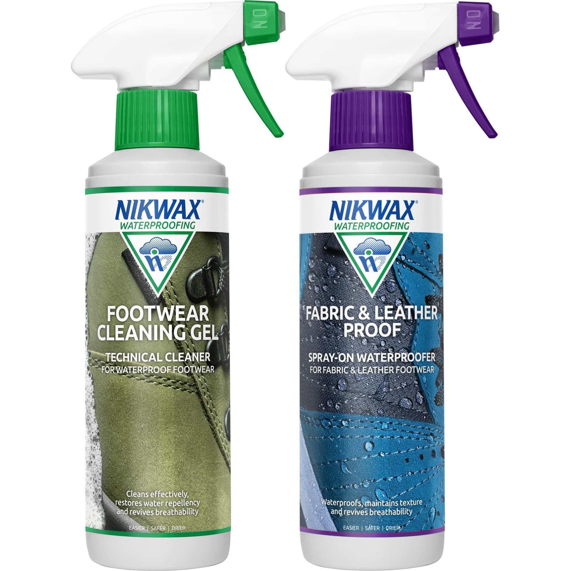 Nikwax Zestaw do obuwia tkanin i skóry 2x125ml