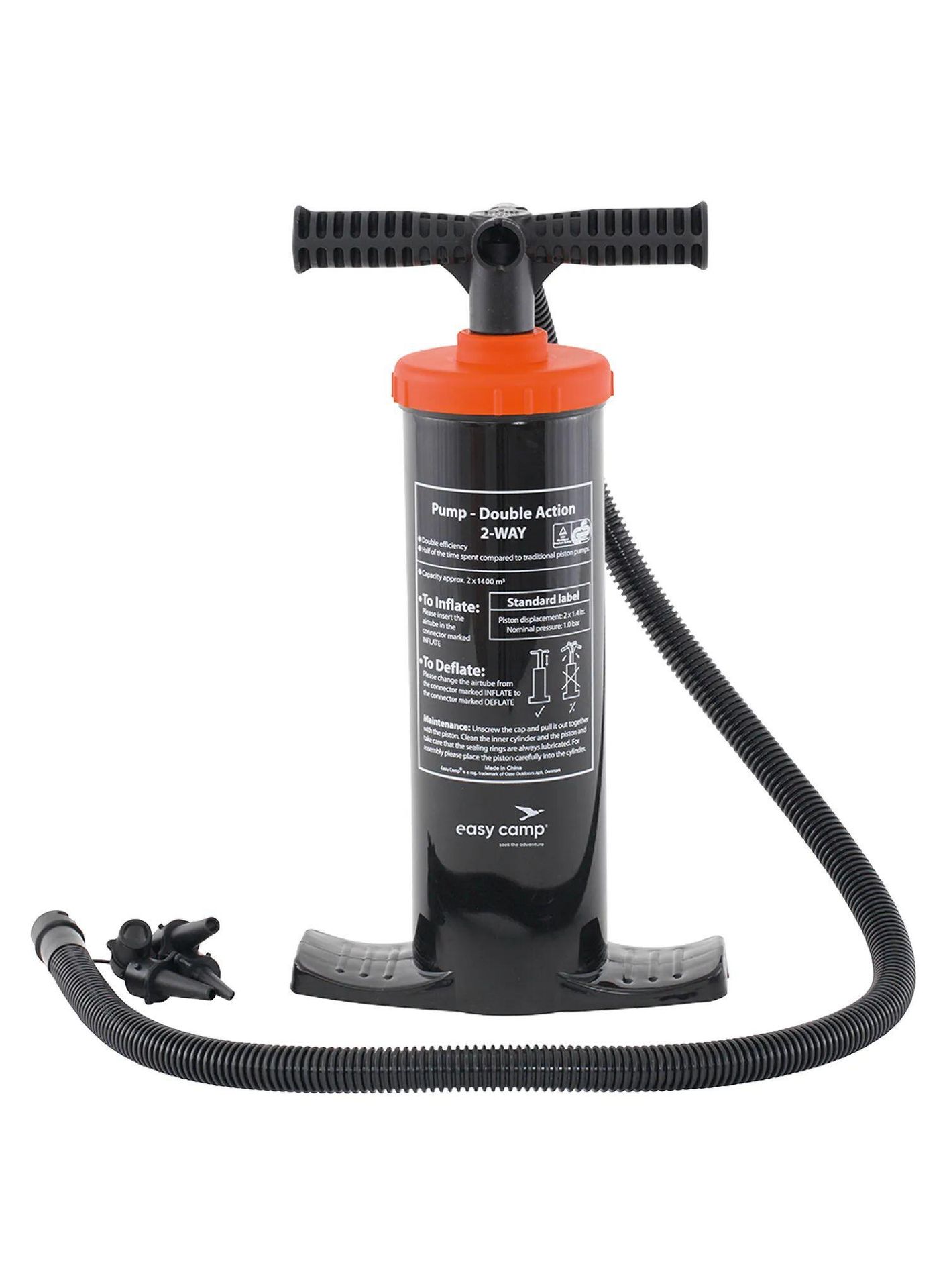 Easy Camp Pompka Double Action Pump - Black