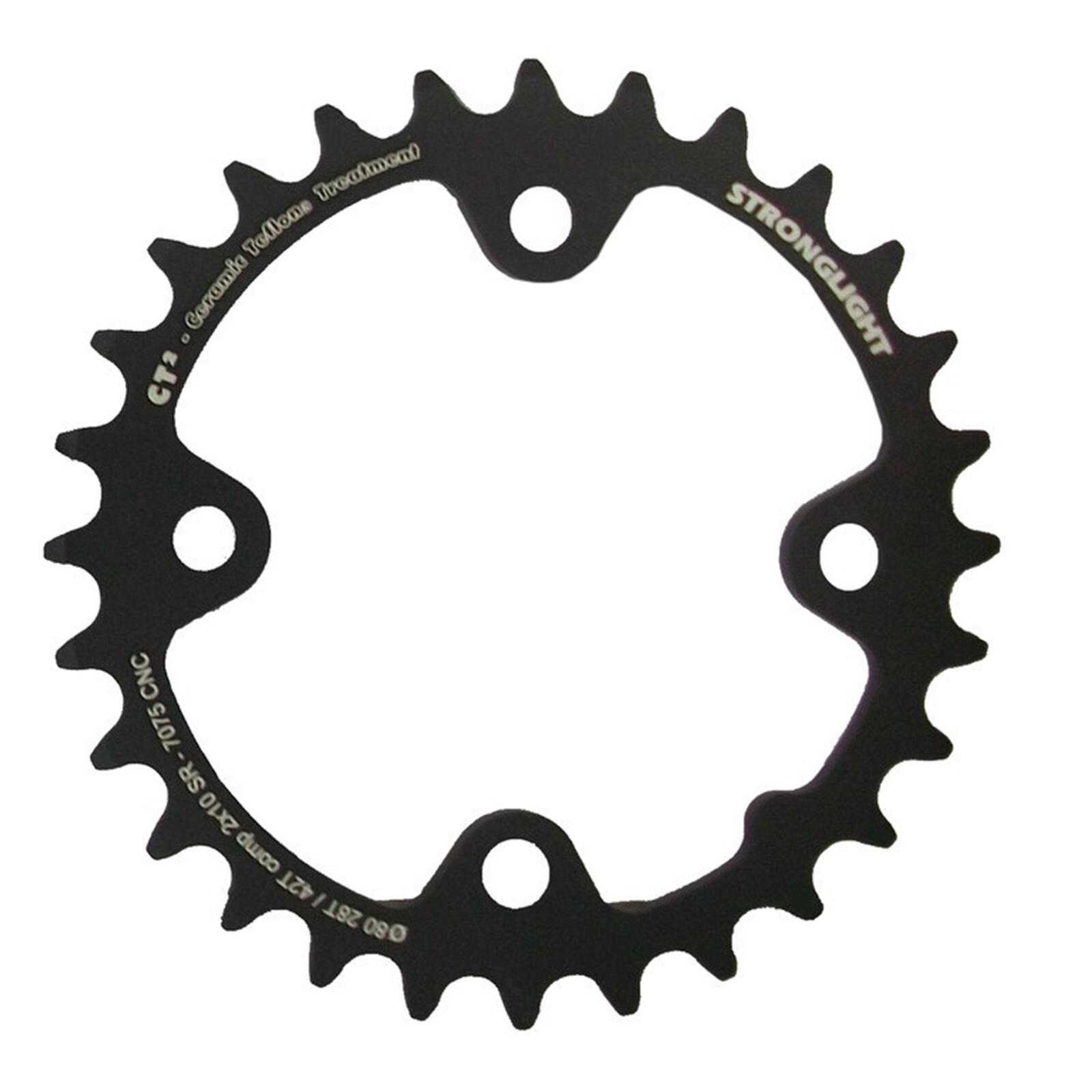 Sram STRONGLIGHT MTB f 2 X 10 arkuszy, czarny 2286565600_Schwarz_28