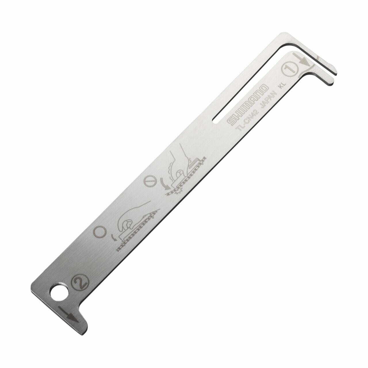 Shimano Miernik zużycia łańcucha TL-CN42 srebrny Y12160000