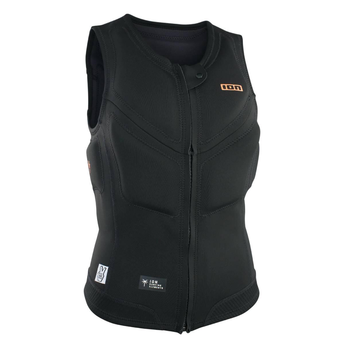 Kamizelka ochronna damska ION Ivy Front Zip black