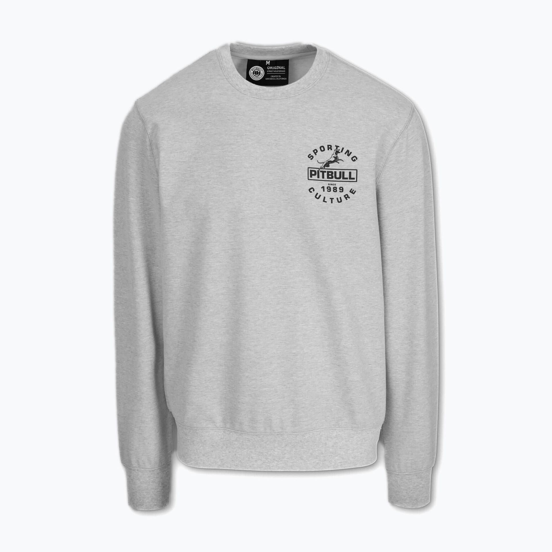 Bluza PITBULL Tricot Terry 280 Physical Culture '25 - Szary Melanż M