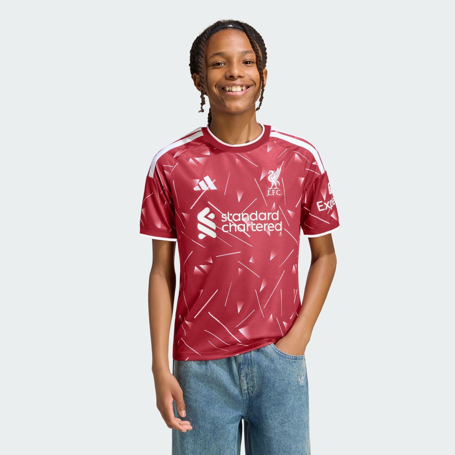 Dziecięca koszulka podstawowa Liverpool FC 26/27