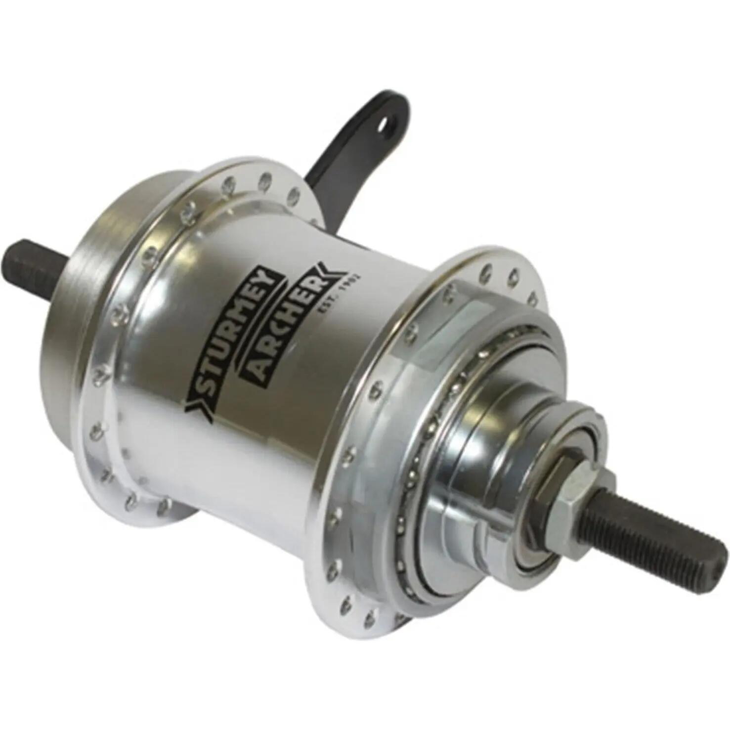 Sturmey Archer przekładnia piasta Duomatic Kick Shift 36L.+ Srebrny ok. nożnym 1600G.. MOZ51