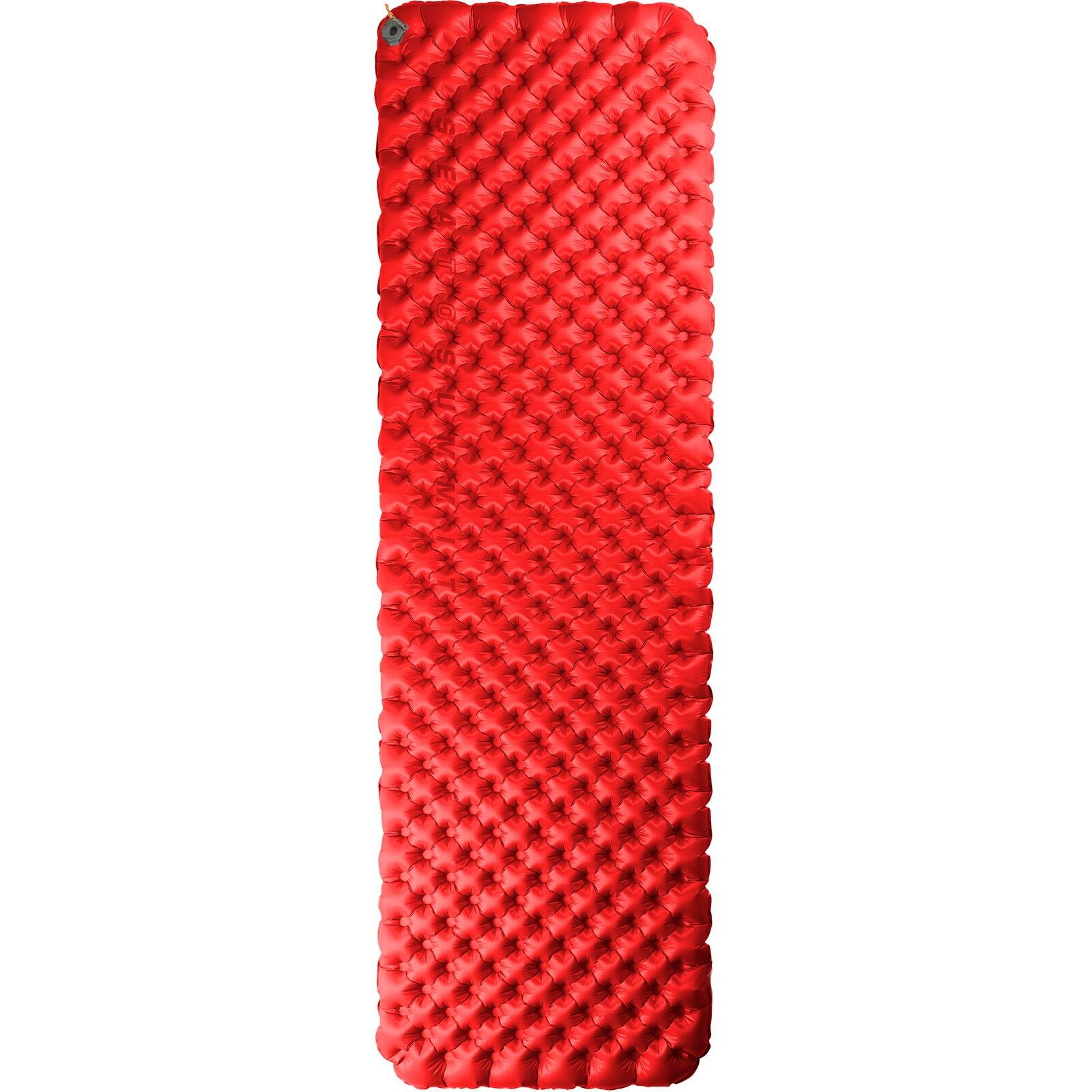 SEA TO SUMMIT Comfort Plus XT Dmuchana mata termiczna Prostokątna Duża, red 2021