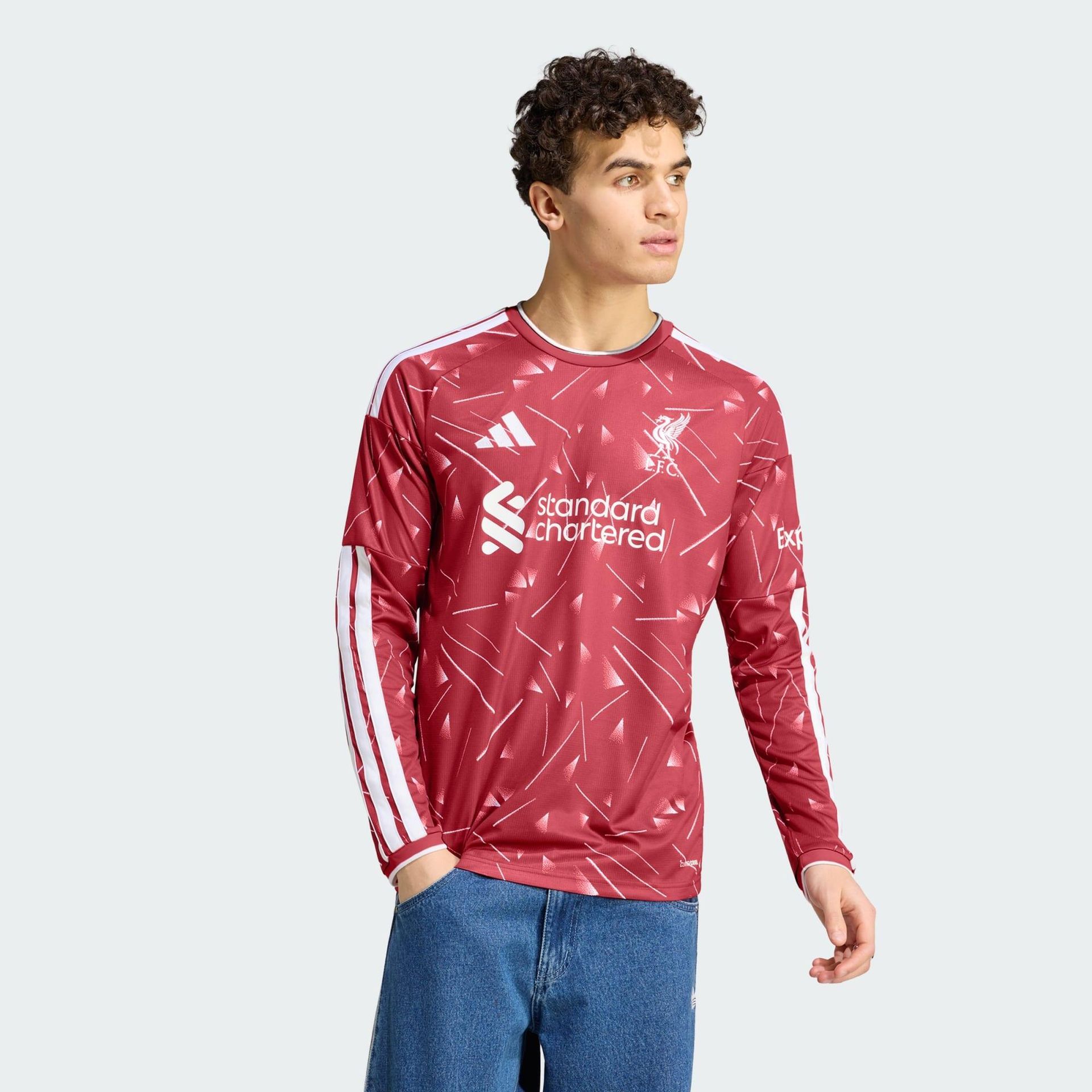 Koszulka podstawowa z długim rękawem Liverpool FC 26/27