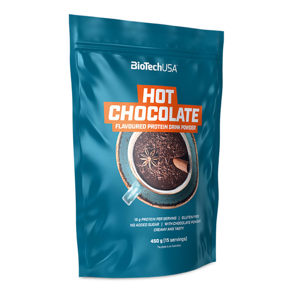 BioTech USA USA Hot Chocolate 450g - Białkowy Napój w proszku
