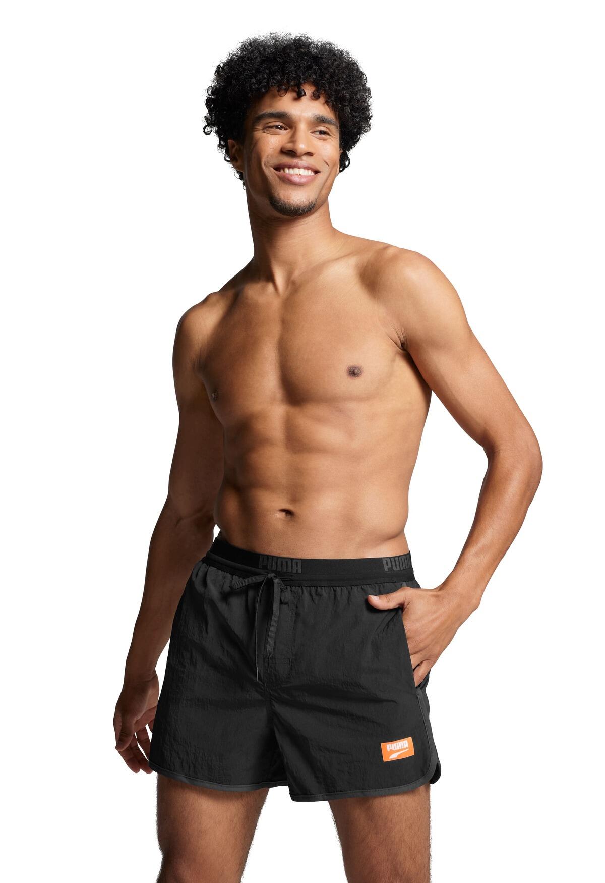 Kąpielówki męskie Puma, Track Shorts, czarne