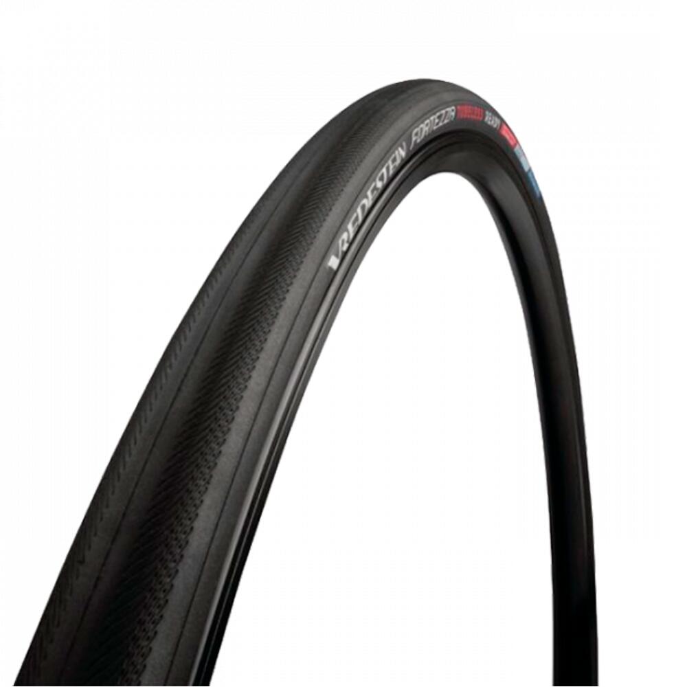 Vredestein Opona szosowa FORTEZZA TUBELESS READY 700x25 (25-622) zwijana wkładka antyprzebiciowa TPI120 290g czarna (NEW) A-VRD-28730