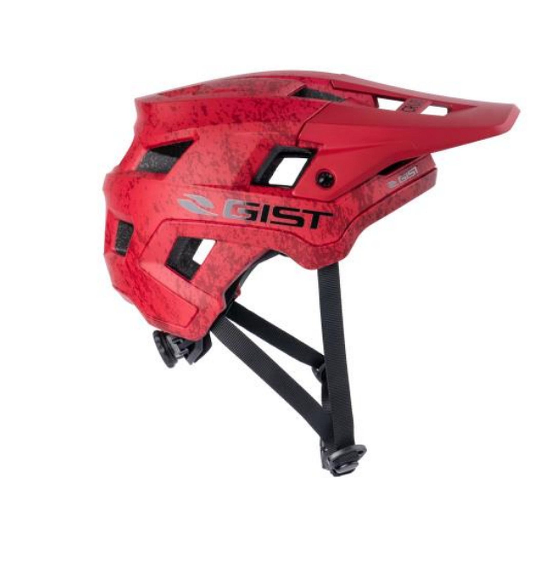 Kask rowerowy MTB SCRUB, czerwony