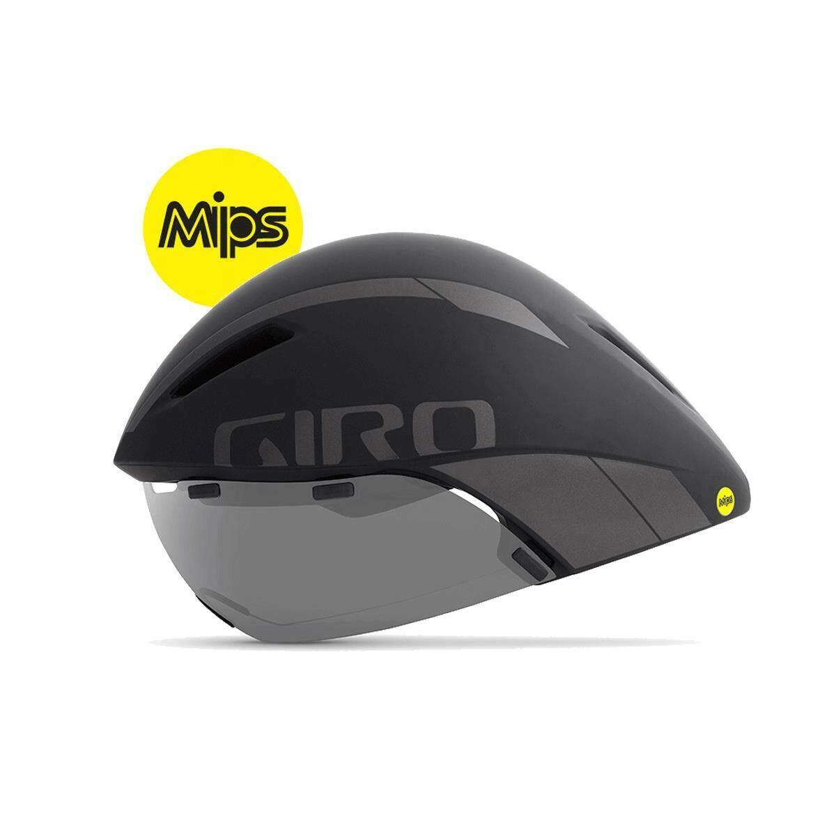 Giro Kask czasowy Aerohead Mips matte black titanium 768686729010