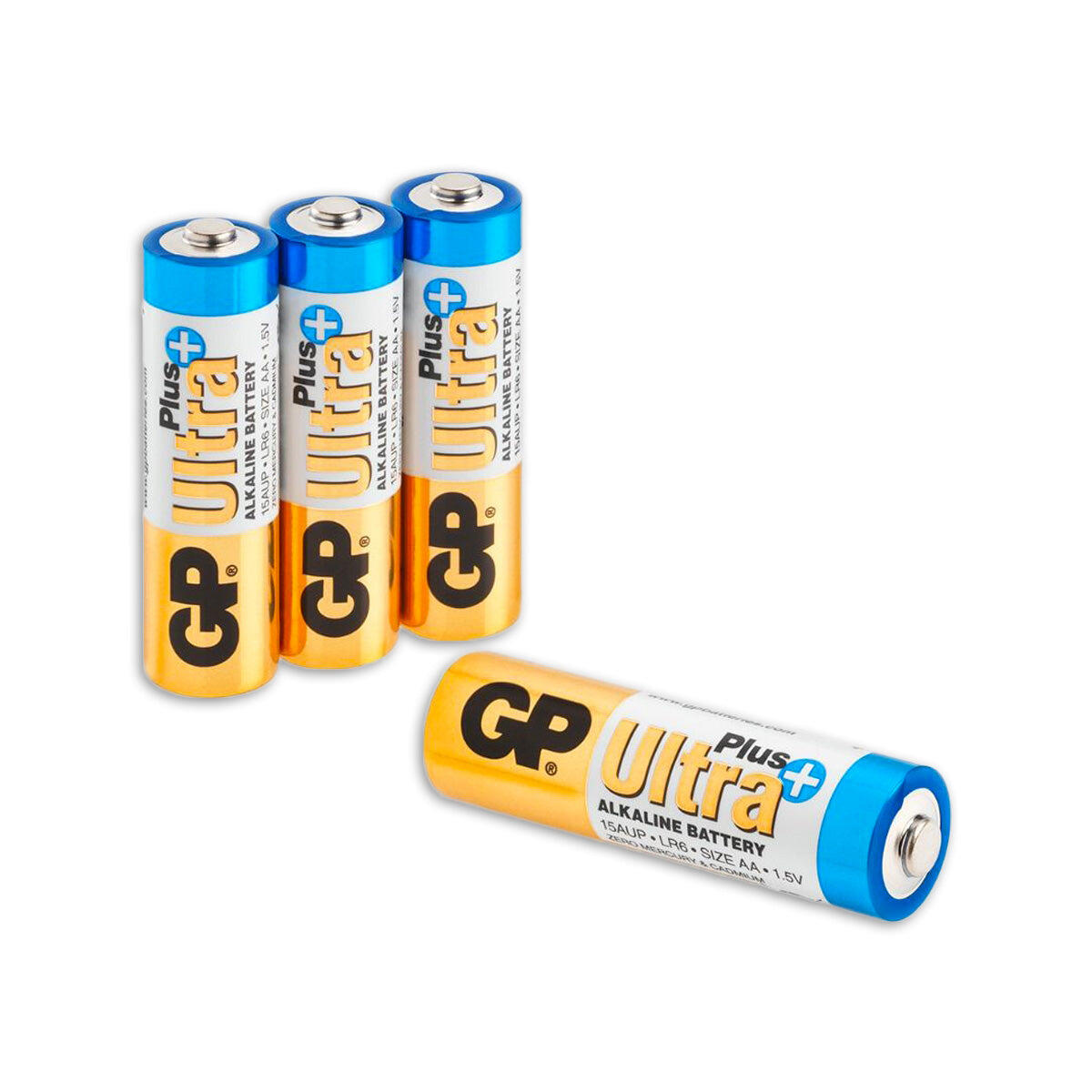 Baterie alkaliczne GP Ultra+ Alkaline 15AUP21-SB4 AA 4 szt.