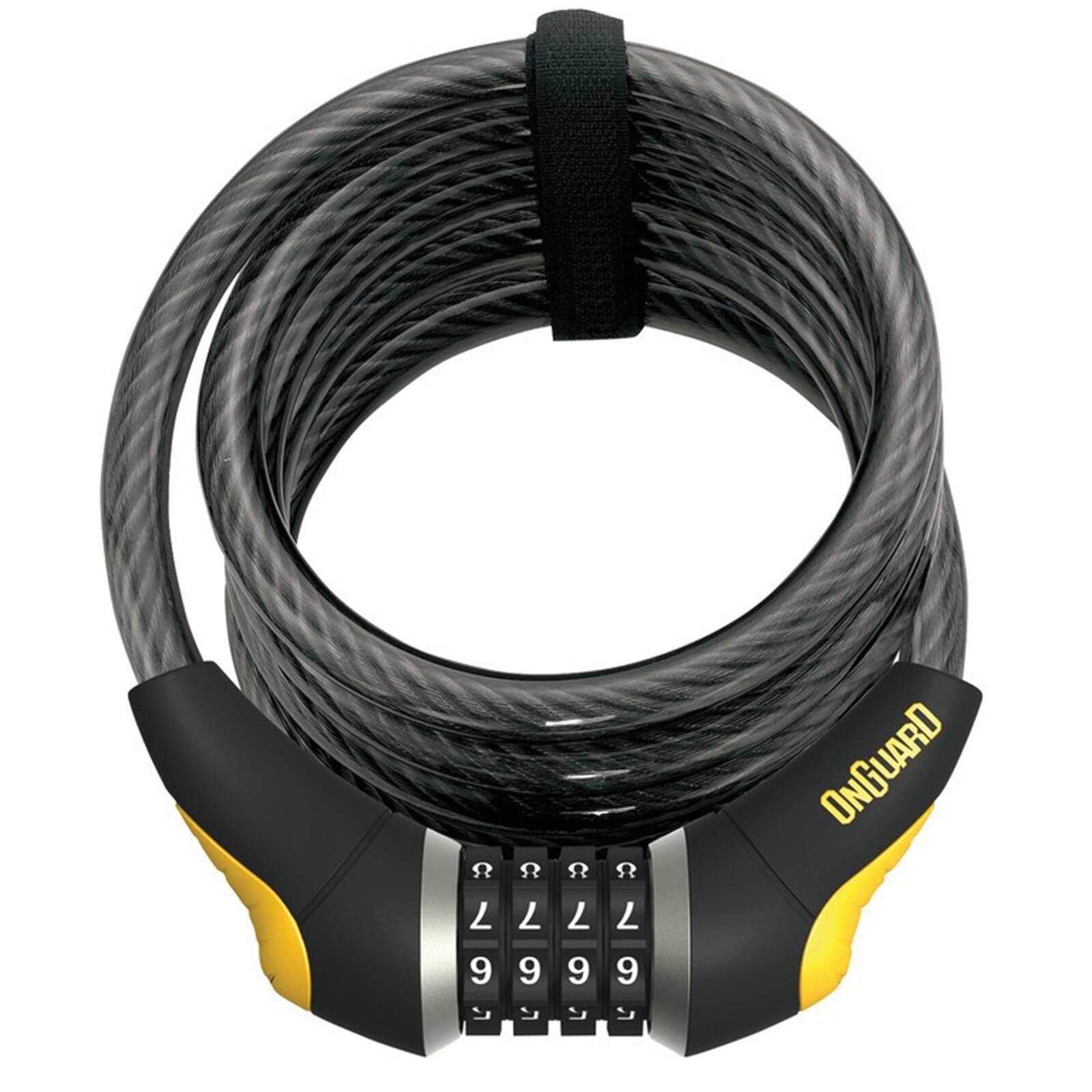 Onguard Zapięcie rowerowe Doberman 8031 Linka 12mm 185cm SZYFR ONG-8031 SS16