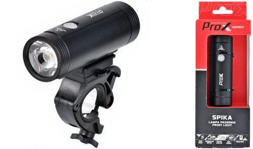 Rowerowa lampka przednia Prox Spika 1100lm, 5000mah