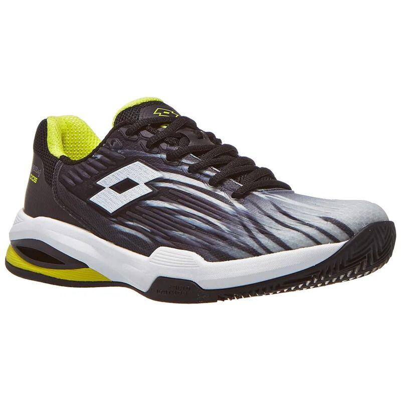Męskie buty tenisowe Lotto Mirage 200 II PRT Clay All Black/All White EUR 43,5