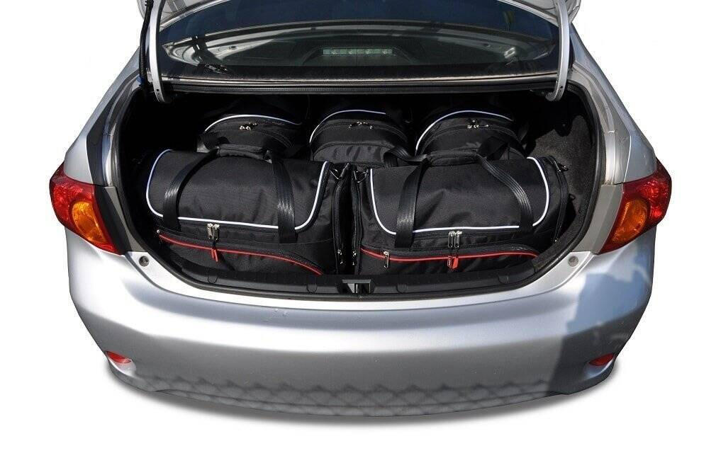 Kjust Carbags massges chniederte Reise kieszenie fr samochodowe TOYOTA COROLLA 4d Sedan, X, 2007  2013 Car Fit Bags univ