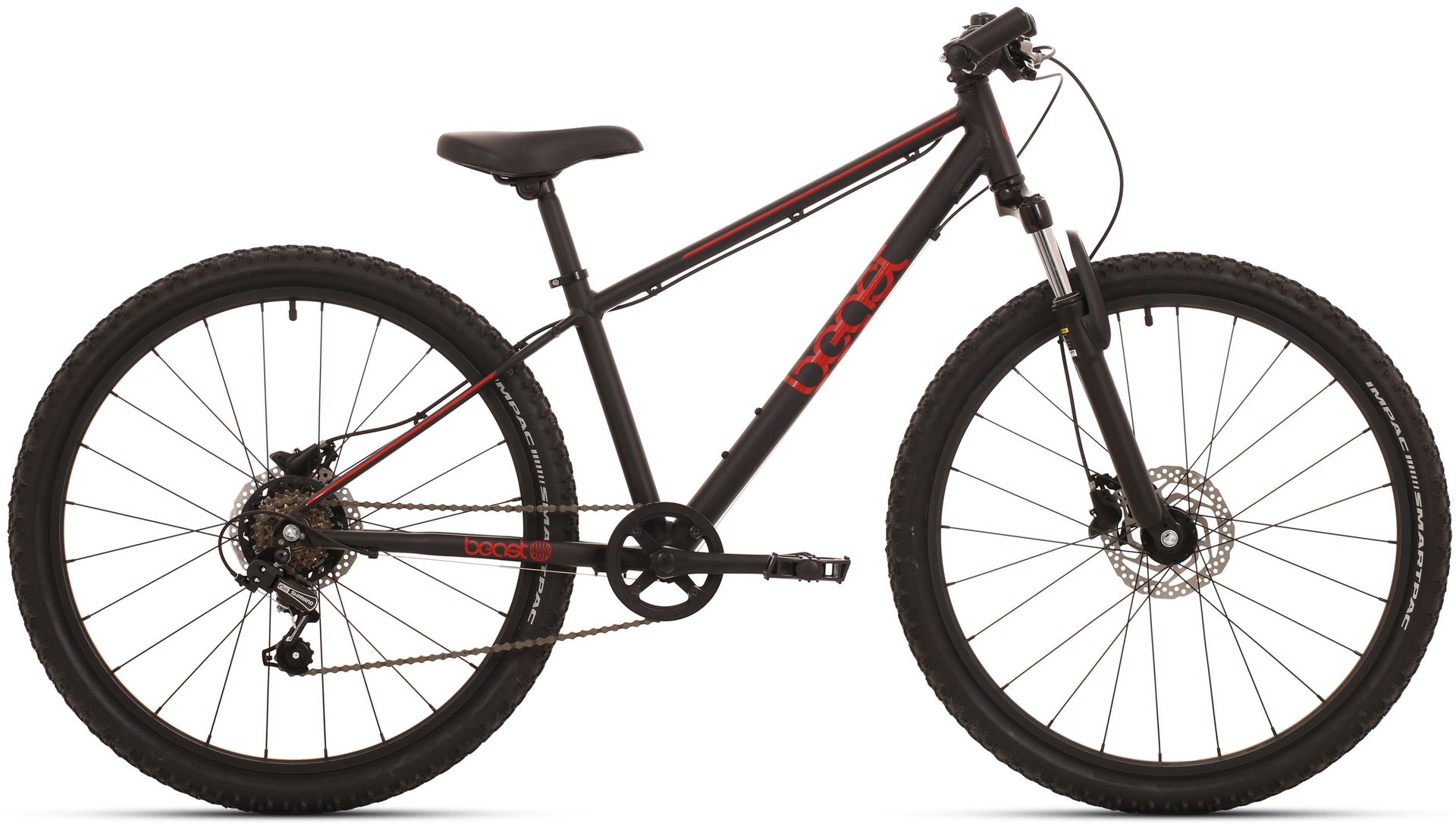 Bikefun 24 calowy rower górski dla dzieci 6 biegów hamulce tarczowe