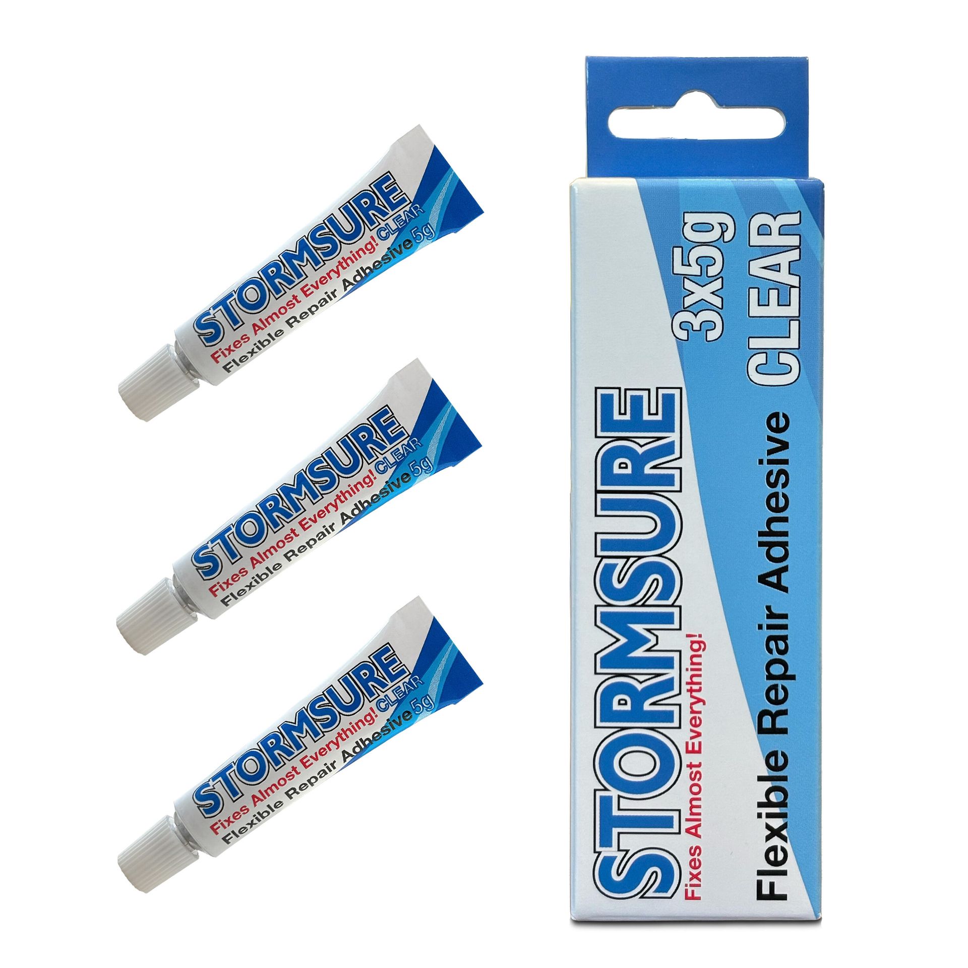 Storm Sure Three Pack Blister Repair Kit 5 G S3X5