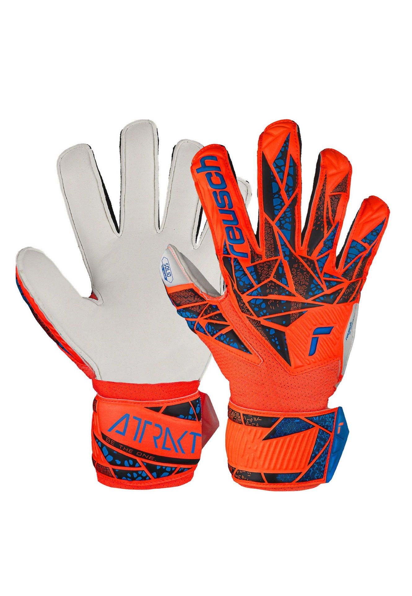 Dziecięce rękawice bramkarskie Reusch Attrakt Solid Finger Support