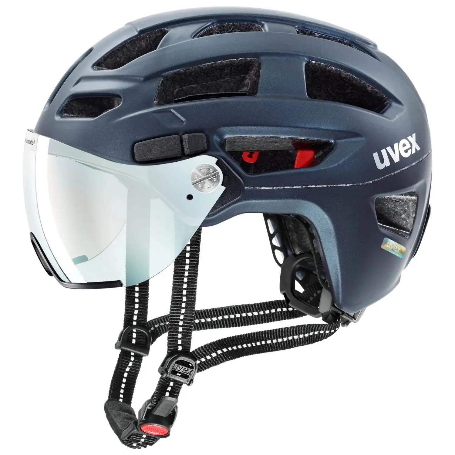 Kask miejski z osłoną Uvex Finale V
