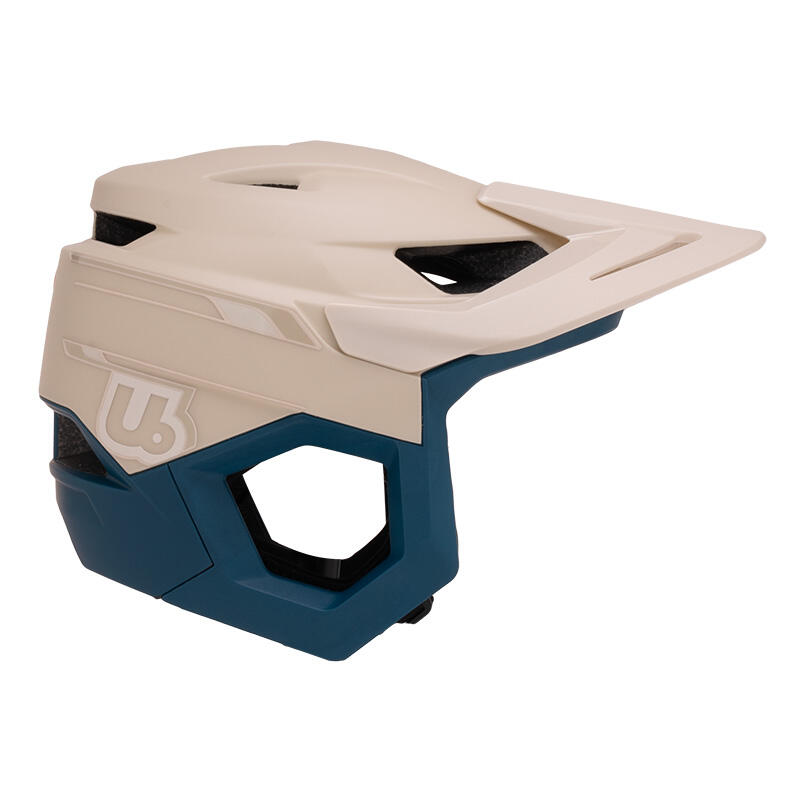 Kask URGE BP Rascas – Smooth Stroke, piaskowo-niebieski – L/XL