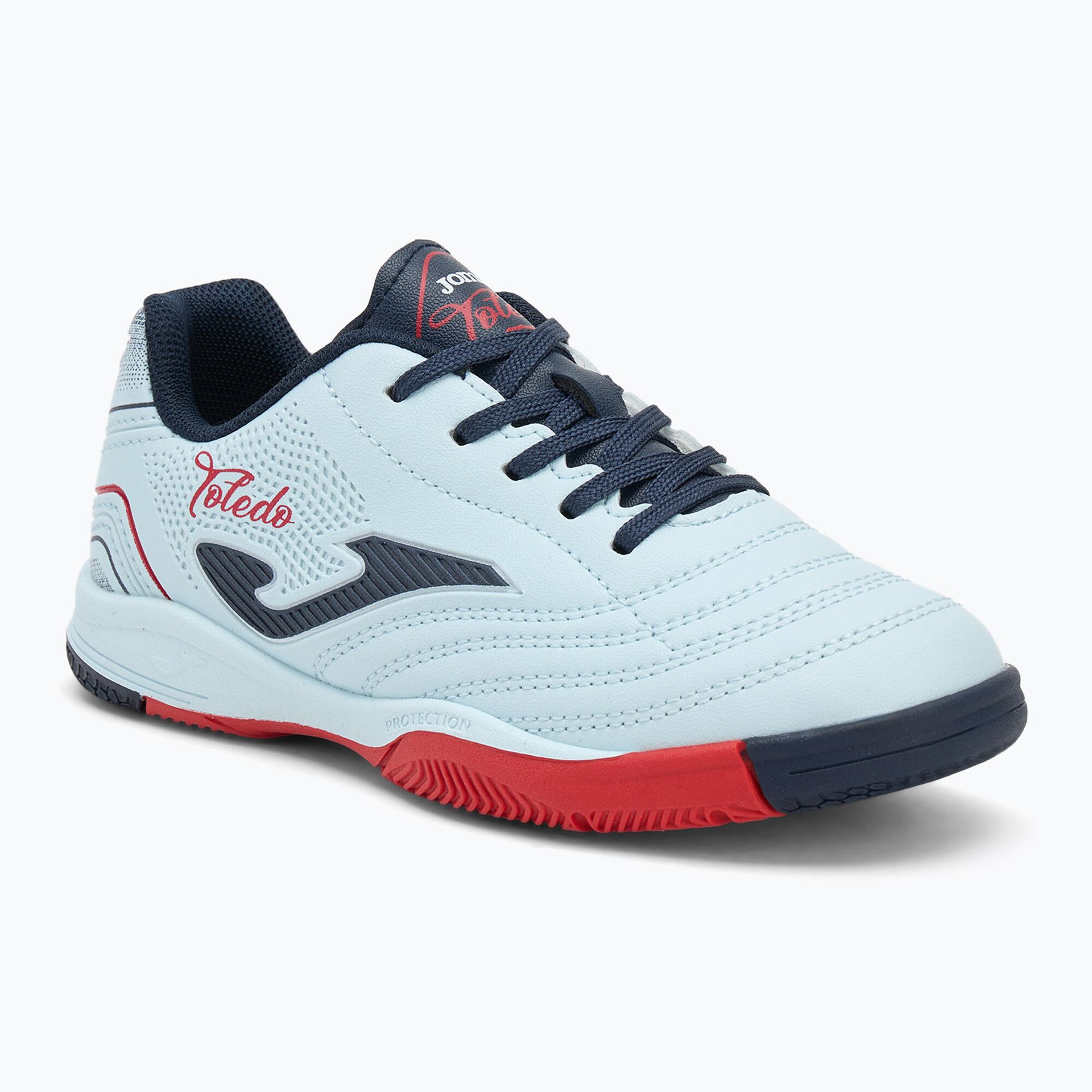 JOMA buty piłkarskie dziecięce TOLEDO JR 2505 BLUE INDOOR