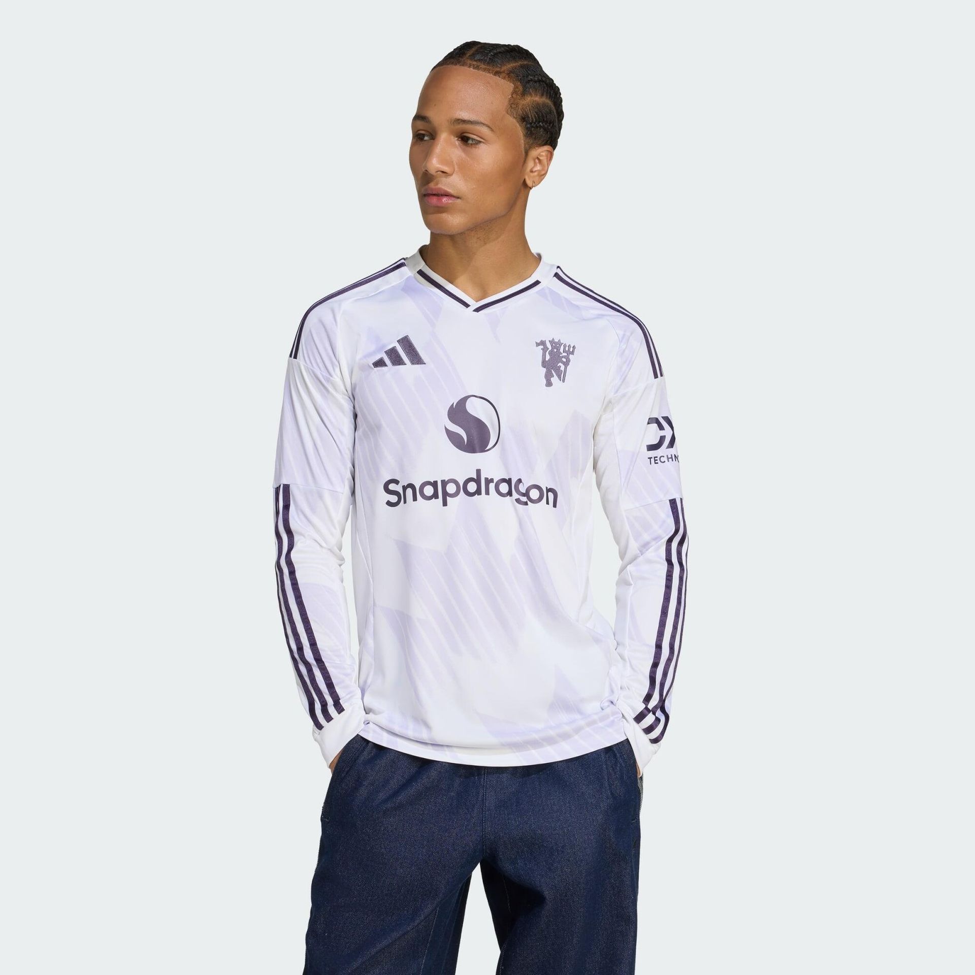 Koszulka Manchester United 25/26 Long Sleeve Away