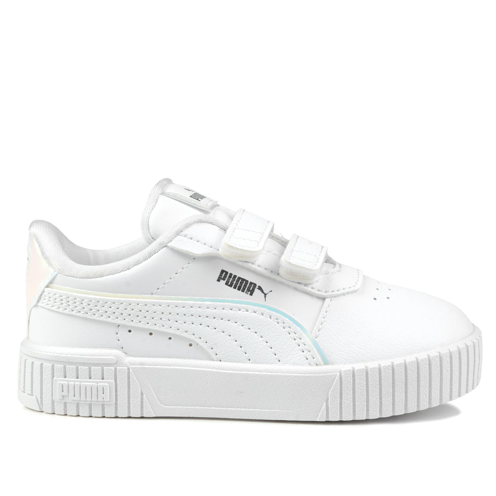 Buty dziecięce sportowe na rzep Puma CARINA 2.0 HOLO