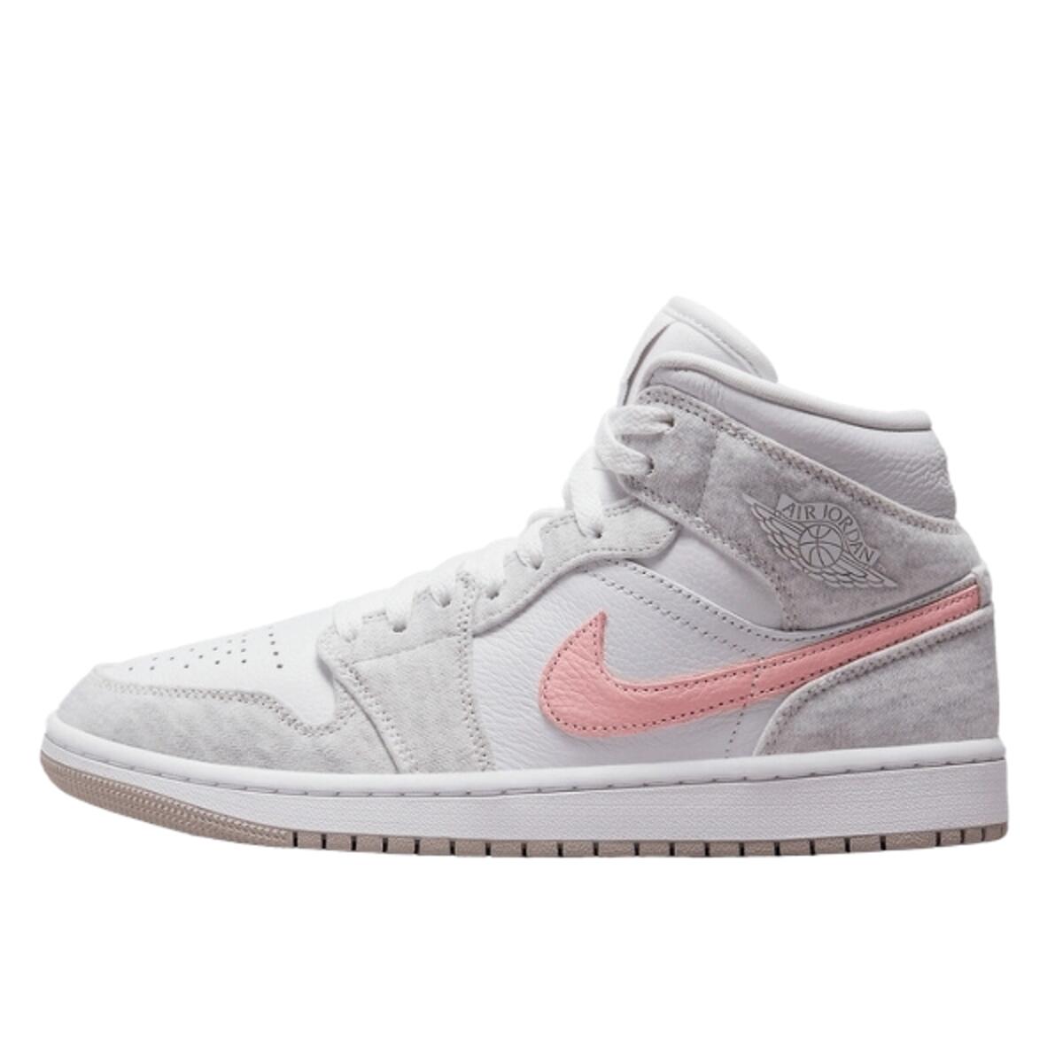 Nike Air Jordan 1 Retro Mid Se Wmns Light Iron Ore