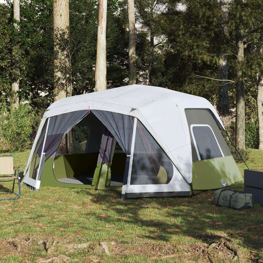 vidaXL Namiot turystyczny z LED, niebieski, 443x437x229 cm