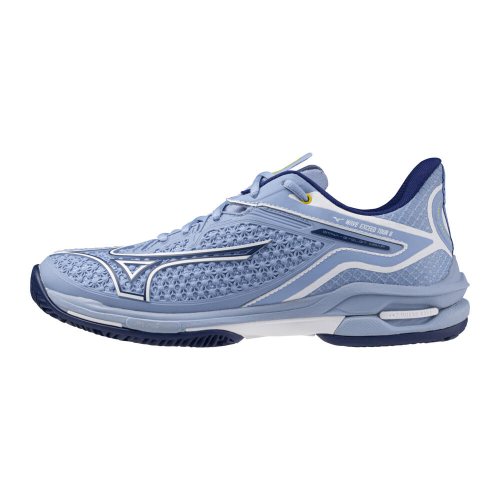 Damskie buty tenisowe Mizuno Wave Exceed Tour 6 CC W BelAirBlue EUR 39