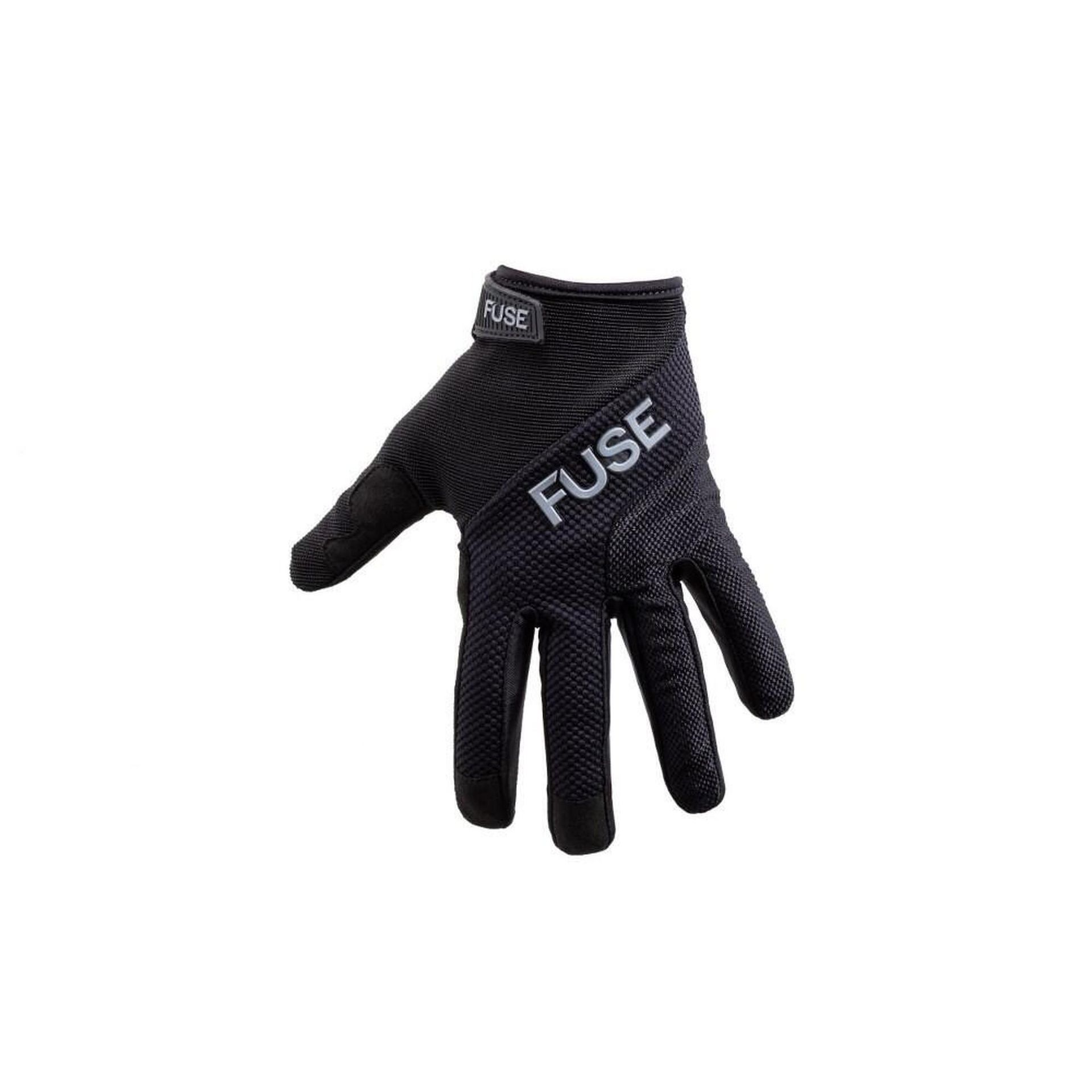 Rękawiczki Fuse Echo BMX – dorośli – czarne – małe