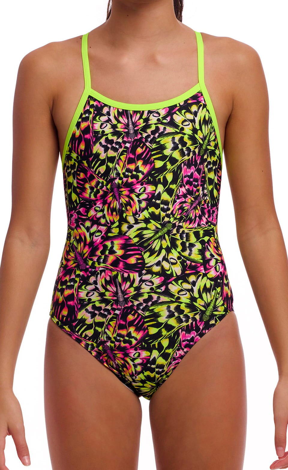 Strój do pływania dziewczęcy Funkita Water Wings - Single Strap
