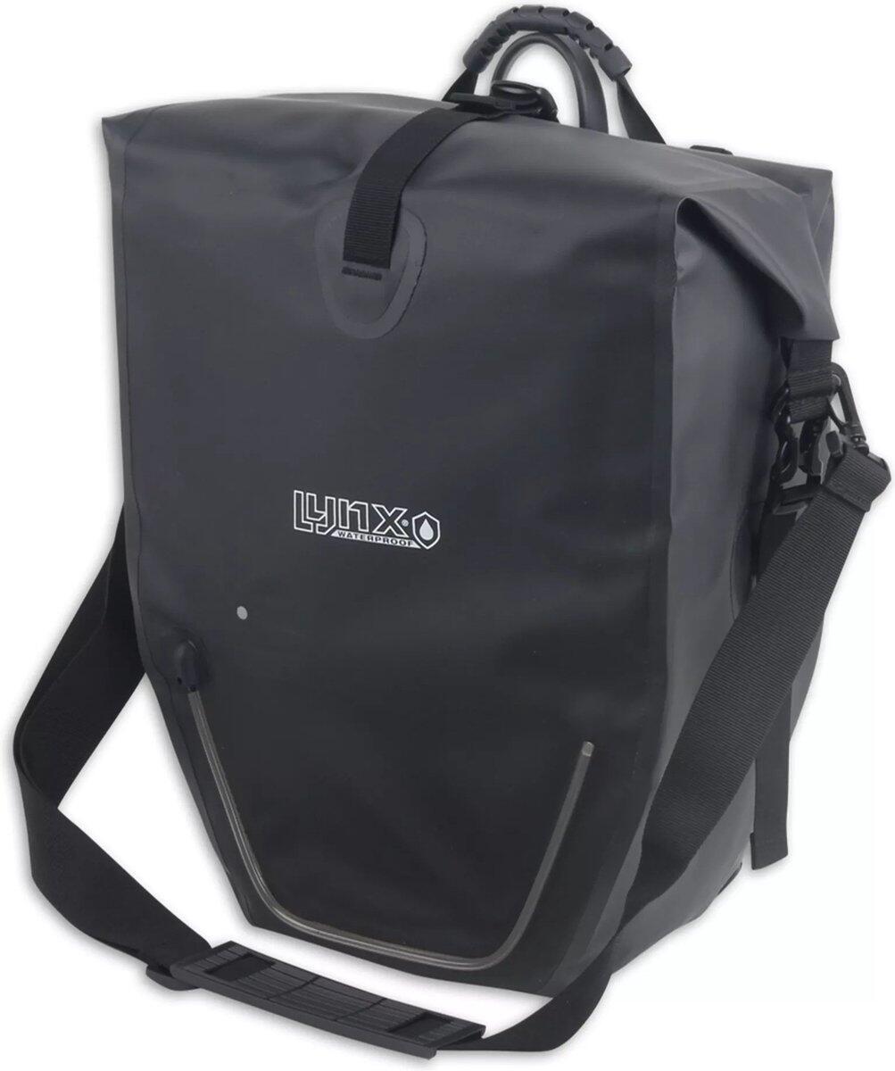 Sakwa Lynx Rocky XL LED Wodoodporna 29 L - Czarna