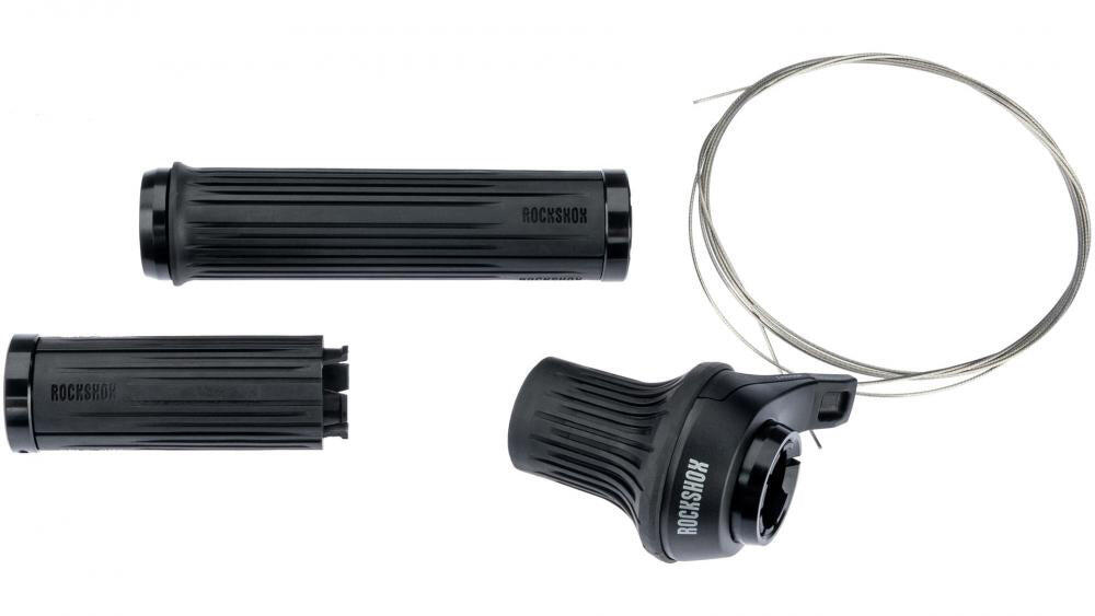 Widelec i amortyzator TwistLock RockShox, lewy, dyskretny, 10 mm