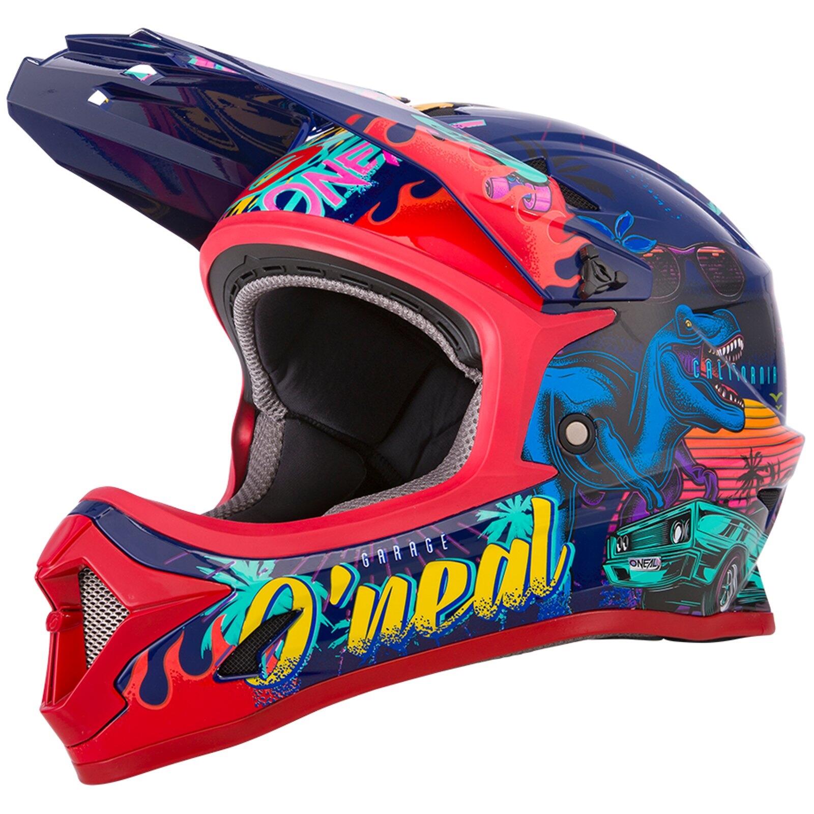O'Neal O'Neal Sonus Helmet Youth, czerwony/niebieski L | 51-52cm 2021 Kaski dla dzieci 0481-774