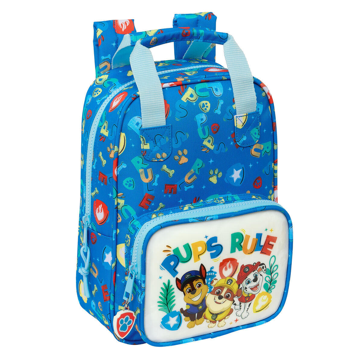 Plecak szkolny The Paw Patrol Pups rule Blue 20 x 28 x 8 cm
