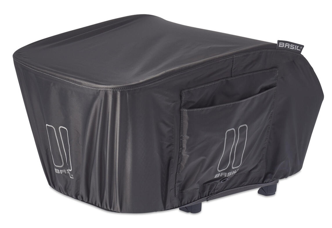 Basil Pokrowiec przeciwdeszczowy na kosz KEEP DRY RAINCOVER-M szary A-BAS-50455