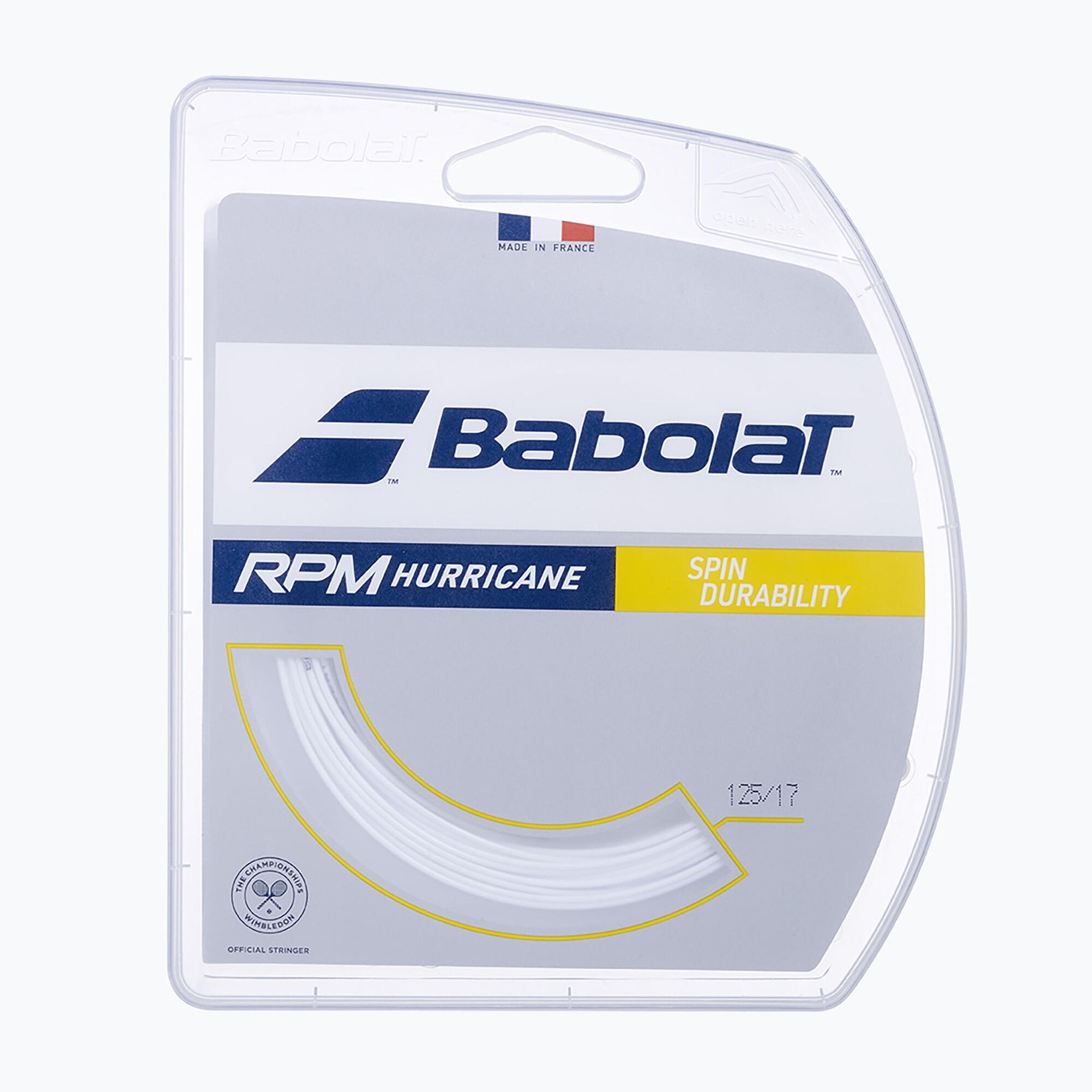 Naciąg tenisowy Babolat 12 m RPM Hurricane