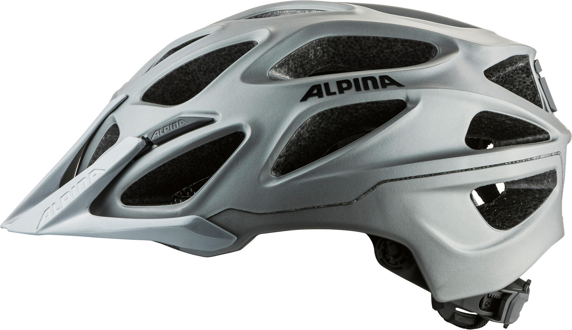 Kask rowerowy Enduro/MTB Mythos 3.0 LE, ciemnosrebrny