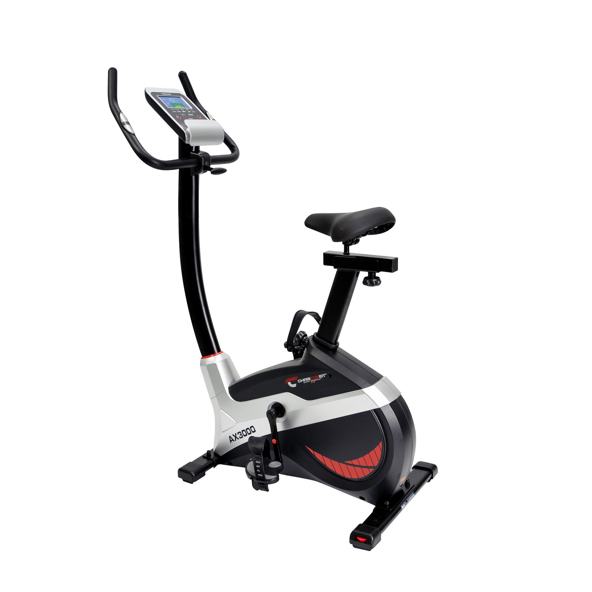 Christopeit AX 3000 rower elektromagnetyczny, pionowy, stacjonarny, treningowy, domowy