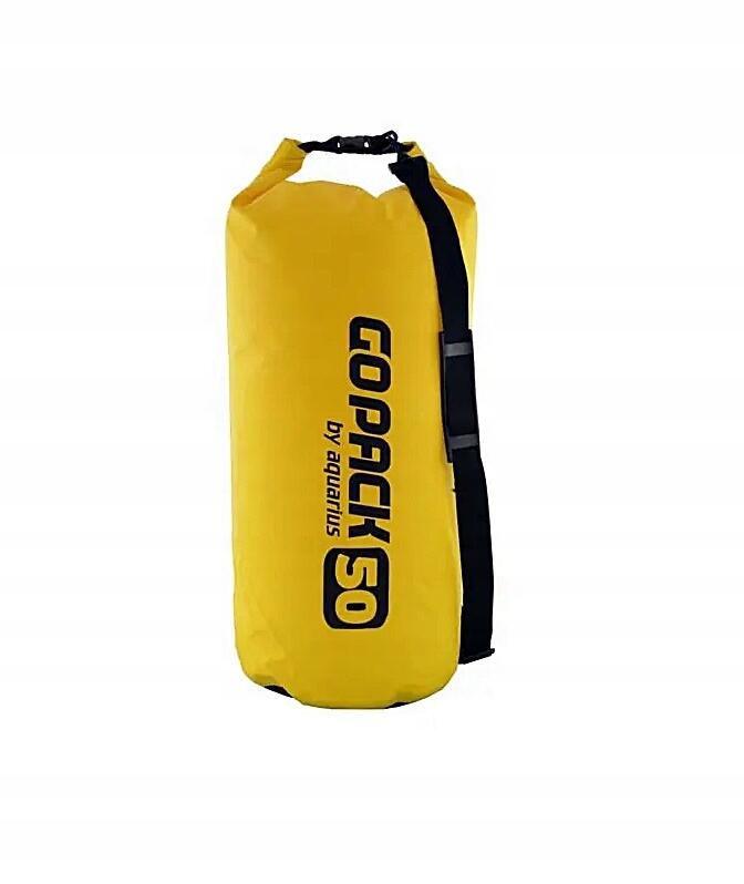 Worek wodoodporny Aquarius GoPack 50l żółty WOR000087